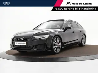 Audi A6 Avant 55 TFSI e quattro 367pk S Competition · Panoramadak · Camera · Leder · Apple/Android C
