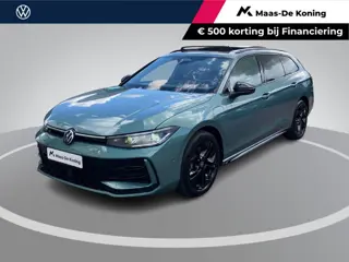 Volkswagen Passat Variant 1.5eHybrid 200kW/272PK R-Line DSG · Panoramadak · Leder · Trekhaak · 360°C