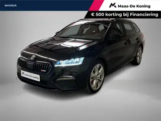 Skoda Octavia Combi 1.4TSI 180kW/245PK iV PHEV RS · Navigatie · Leder/Alcantara · Apple/Android Car 