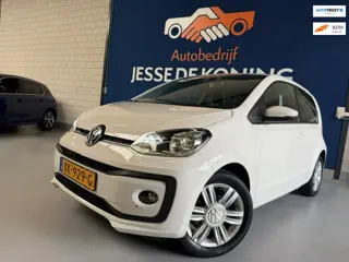 Volkswagen Up! 1.0 BMT high up! / bj.2018 / kleur: wit / airco / apple carplay / 5 deurs / NAP met 1