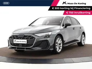 Audi A3 Sportback 40 TFSIe S-tronic 204pk S Edition · Camera · Parkeerassistent · Zwart Optiek Pakke