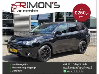 Mitsubishi Outlander 2.0 PHEV Dakraam Leder Camera Trekhaak Navi