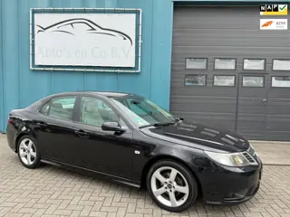 Saab 9-3 Sport Sedan 1.8t Clima Cruise Navigatie Facelift model bi-Xenon 17" Pdc Trekhaak NL Auto NA