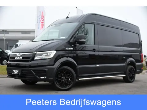 MAN TGE 3.180 35 2.0 L3H3 Black Edition Adaptieve Cruise, Camera, Stoelverwarming, 177pk, Leder, Cli