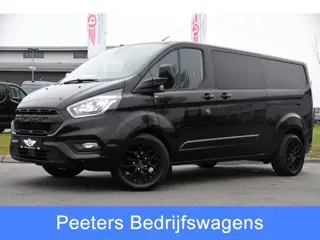 Ford Transit Custom 300 2.0 TDCI L2H1 DC Limited Black Edition Camera, Cruise, Carplay, Stoelverwarm