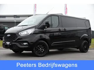 Ford Transit Custom 300 2.0 TDCI L2H1 Limited DC Black Edition Camera, Cruise, Carplay, 170pk, 2 x S