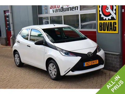 Toyota Aygo 1.0 VVT-i x-fun O.a: Radio, USB, Bluetooth, Airco, C.V., Rijklaar, Etc. All-in prijs!