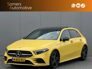 Mercedes-Benz A-Klasse 180 AMG Night Premium Plus | Panorama | Sfeer | MultiBeam LED | Memory Seats 
