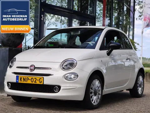 Fiat 500 1.0 Hybrid | Airconditioning | Navigatie via Apple Carplay | Licht metalen velgen | Parkeer