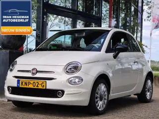 Fiat 500 1.0 Hybrid | Airconditioning | Navigatie via Apple Carplay | Licht metalen velgen | Parkeer