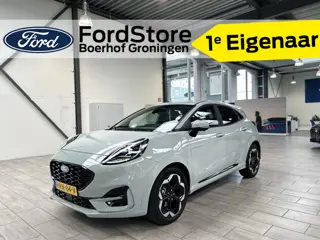 Ford Puma EcoBoost Hybrid 125 pk ST-Line X | Trekhaak | Winter Pack | 360° | B&O | El. a. klep | Ada