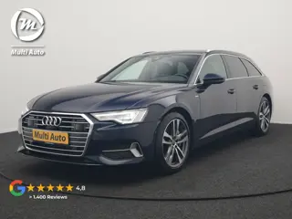 Audi A6 Avant 50 TFSI e quattro S Line Plug In Hybrid 300pk Dealer O.H. PHEV | Trekhaak Af Fabriek |