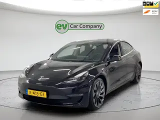 Tesla Model 3 Performance AWD 75 kWh | SOH 92% | Autopilot | Warmtepomp | Facelift | 1e Eigenaar | I