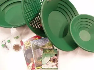 Goud Panne set de Luxe