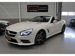 Mercedes-Benz SL-klasse 400 AMG Panoramadak Camera Harman Kardon AMG-Line Spoiler Stoelverkoeling Ne