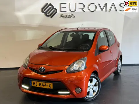 Toyota Aygo 1.0 VVT-i Comfort Orange Airco 5d Elektrische Ramen Nieuwe Apk