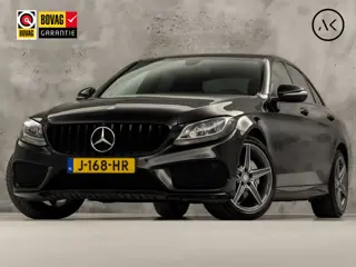 Mercedes-Benz C-Klasse 200 AMG Sport 184Pk Automaat (APPLE CARPLAY, GROOT NAVI, STOELVERWARMING, LED