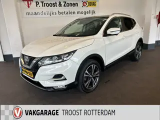 Nissan QASHQAI 1.2 N-Connecta | Panoramadak | Keyless | 360 Camera | Lane assist | Half-Lederen bekl
