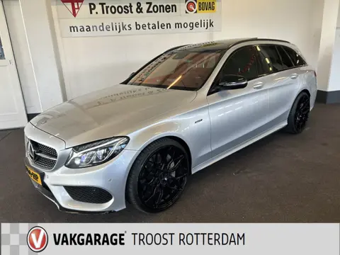 Mercedes-Benz C-Klasse Estate 450 AMG 4MATIC V6 368 PK | Panoramadak | Lederen bekleding | Cruise co