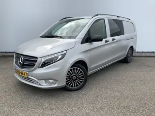 Mercedes-Benz Vito 119 CDI Extra Lang Dub Cab Automaat Airco Cruise Navi Trekhaak 2500 kg leer 5 Zit