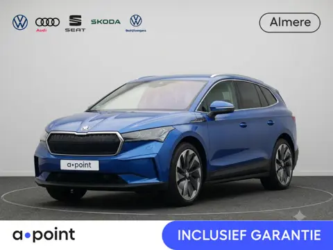 Skoda Enyaq iV 80 First Edition 204pk | Trekhaak | Lederen bekleding | Navigatie | 21 inch Lichtmeta