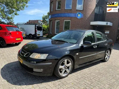 Saab 9-3 Sport Sedan 1.8t Linear Business /bj.2005 / kleur: zwart / climate/ sportvelgen/ NAP met 36
