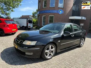 Saab 9-3 Sport Sedan 1.8t Linear Business /bj.2005 / kleur: zwart / climate/ sportvelgen/ NAP met 36