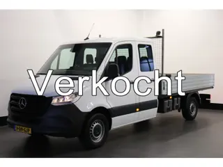 Mercedes-Benz Sprinter 314 2.2 CDI L3 Dubbele Cabine EURO 6 - Openlaadbak - Airco - Trekhaak - €24.9
