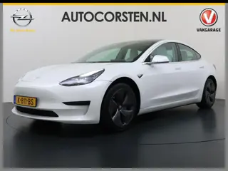Tesla Model 3 RWD SR plus 325PK LFP Accu Ivory Lmv 18" AutoPilot Leder Panoramadak Adaptive-Cruise C