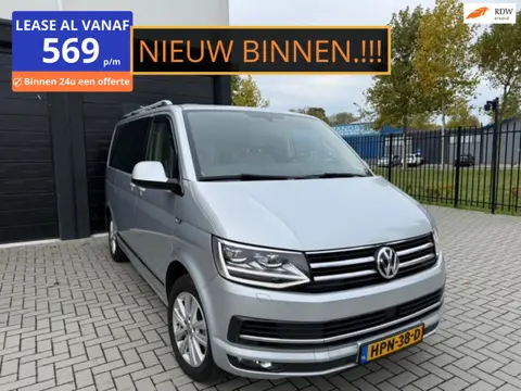 Volkswagen Transporter Multivan 2.0 TDI T6 204PK Highline Xenon Led Leer 7P Apple Carplay VOLL!!