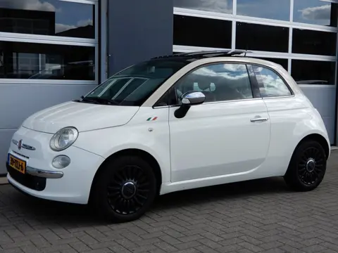 Fiat 500 1.4-16V 100PK Lounge Panoramadak/Airco/Leer/AppleCarplay