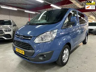 Ford Transit Custom 290 2.0 TDCI L2H1 Limited DC, 2x schuifdeur, Marge!