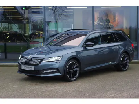Škoda Superb Combi 1.4 TSI 218 PK iV Sportline Business PHEV, Adap. Cruise Control, 360 Camera, Matr
