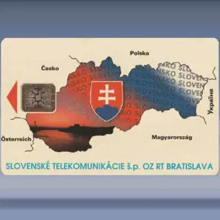 Map of Slovakia II (1993)