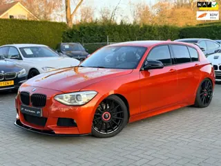 BMW 1-serie 116i Upgrade Edition M Sport|Nieuwe Ketting + Klepseals|Maxton|Leder|Navigatie|Cruise co