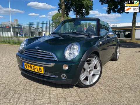 Mini Cabrio 1.6 Cooper Chili Stoelverw Cruise Navi Leer