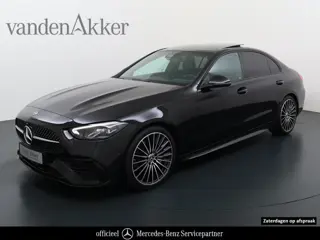 Mercedes-Benz C-Klasse 200 AMG // Panoramadak // Trekhaak // Carplay // Camera // Nightpakket // Ala