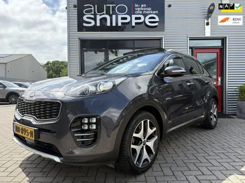 Kia Sportage 1.6 T-GDI 4WD GT-Line PlusLine -4X4-TREKHAAK-1600 KG TREKGEWICHT-VOLLEDER-STOELVERWARMI