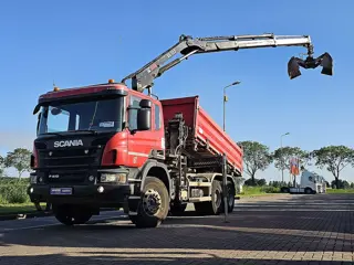 SCANIA P410 hiab xs122