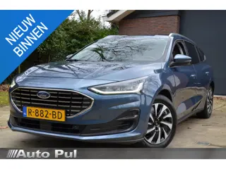Ford Focus Wagon 1.0 EcoBoost Hybrid Titanium Style Navi/Pdc/Ecc/Led/Stoel Stuur & ruitverwarming/Cr