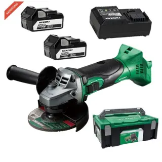 Hikoki G18DSL accu haakse slijper (2x5Ah + HSCII)