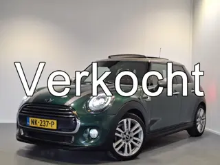 MINI 5-deurs 1.5 Cooper Chili | Navigatie | LM Velgen 17" | Voorstoelen Verwarmd | Elektrisch Glazen