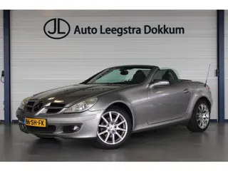 Mercedes-Benz SLK 200 Kompressor Airscarf | Leer | Bluetooth | Xenon | Stoelverw. | Cruise | 18" LMV