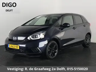 Honda Jazz 1.5 e:HEV Elegance Black Edition | Apple Carplay & AndroidAUTO | Stoelverwarming | Adapt.