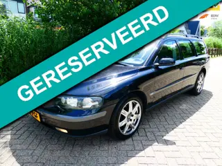 Volvo V70 2.4i 140pk Black Sapphire Ed. Leder Clima Trekhaak 1800kg. Historie