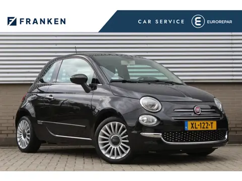 Fiat 500 0.9 TwinAir Turbo Lounge | Lage KM! | Panoramadak | Parkeersensoren | Navigatie