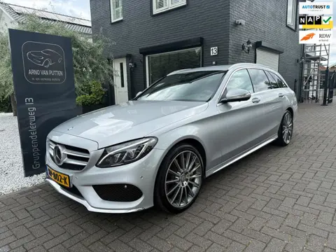 Mercedes-Benz C-klasse Estate 350 e /Burmester /Leer / Led /Nieuwstaat