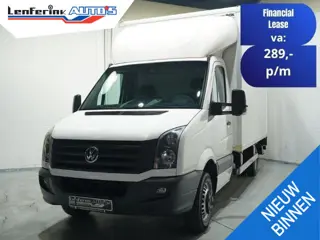 Volkswagen Crafter 2.0 TDI 163 pk Bakwagen met Laadklep en Zijdeur R Airco, Cruise Control, Trekhaak
