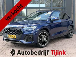 Audi Q5 50 TFSI e S edition | Pano | Trekhaak | Luchtvering | Black optiek | Leder | Stoelverwarming