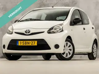 Toyota Aygo 1.0 VVT-i Sport (5 DEURS, AIRCO, ELEK RAMEN, SPORTSTOELEN, NIEUWE APK, NIEUWSTAAT)